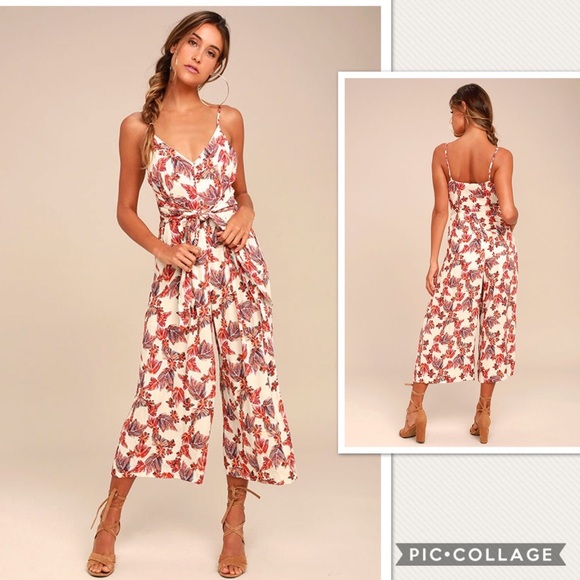 Free People Pants - NWT Free People Hot Tropics Jumpsuit